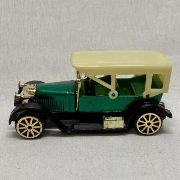 1914 Prince Henry S8034 Vauxhall Green Die-cast 1:51 Model Car Vintage Hong Kong - Picture 11 of 11